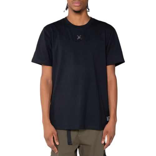 Camiseta Masculina Oakley Skull Metal Pin Blackout-FOA407218-02E- -1-